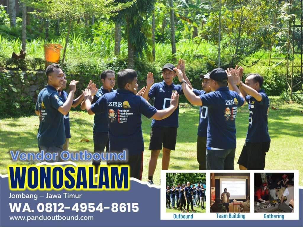 Vendor Outbound Gathering Perusahaan Di Wonosalam Jombang
